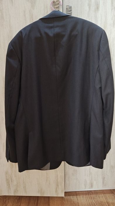 Sacou Peak Cloppenburg gri negru in lana