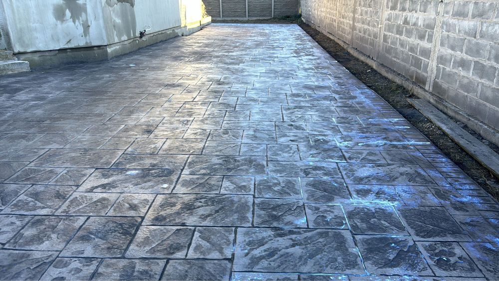 Beton amprentat Dumbravita