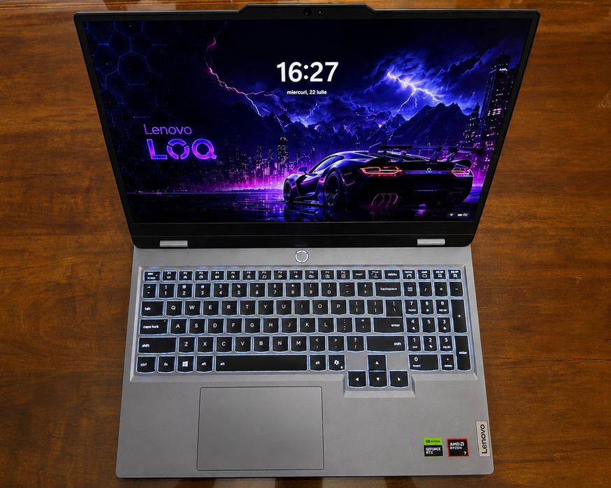 Lenovo LOQ 15 gaming laptop - rtx 5060, ryzen 7, 16gb ram, 512gb ssd