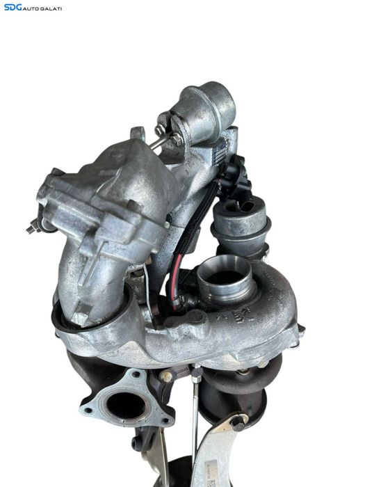 Bi Turbo Turbina Turbosuflanta Biturbo Mercedes Clasa E Class Coupe Cabrio W207 C207 E220 E250 2.2 CDI OM 651 651911 125KW 150KW 2009 - 2016 Cod A6510904180001 A6510904080 A6510902880 [B4099]