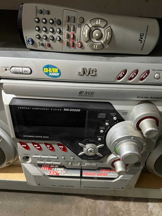 Radio CD Casette Player JVC cat.A Linie Audio cu Boxe