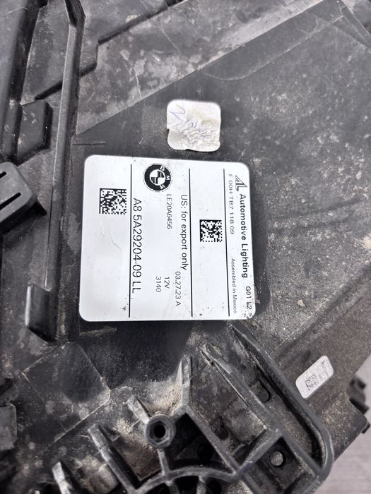 Far dreapta bmw x3/x4 g01/g02  lci led facelift