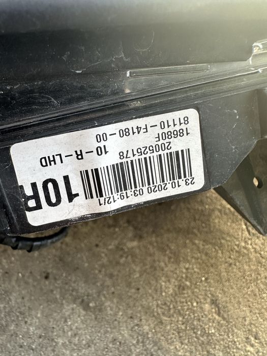 Far dreapta full led toyota chr.