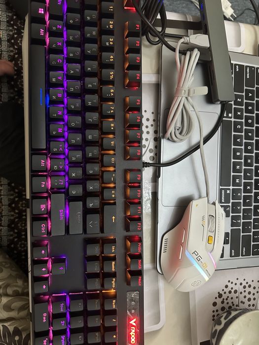 Клавиатура Rapoo V500Pro (Blue Switch) — Механическая