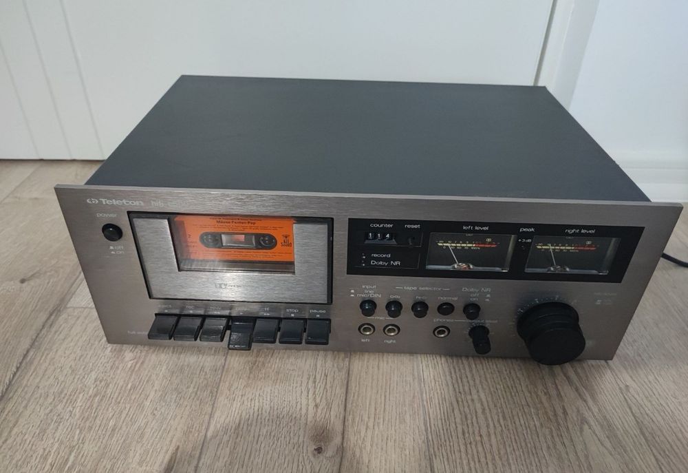 Deck Teleton C500 stereo cassette