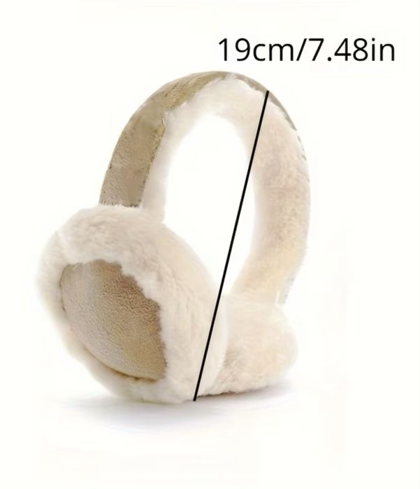 Пухкави зимни наушници