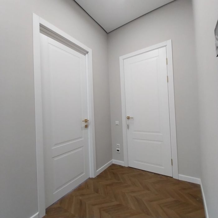 Установка дверей.