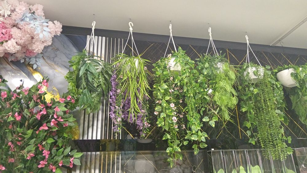 Суний гуллар. Искусственные цветы. Искусственные дерево.