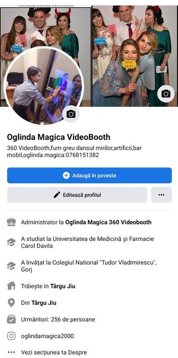 Oglinda magica,cabina foto,platforma 360,bar mobil,fum greu