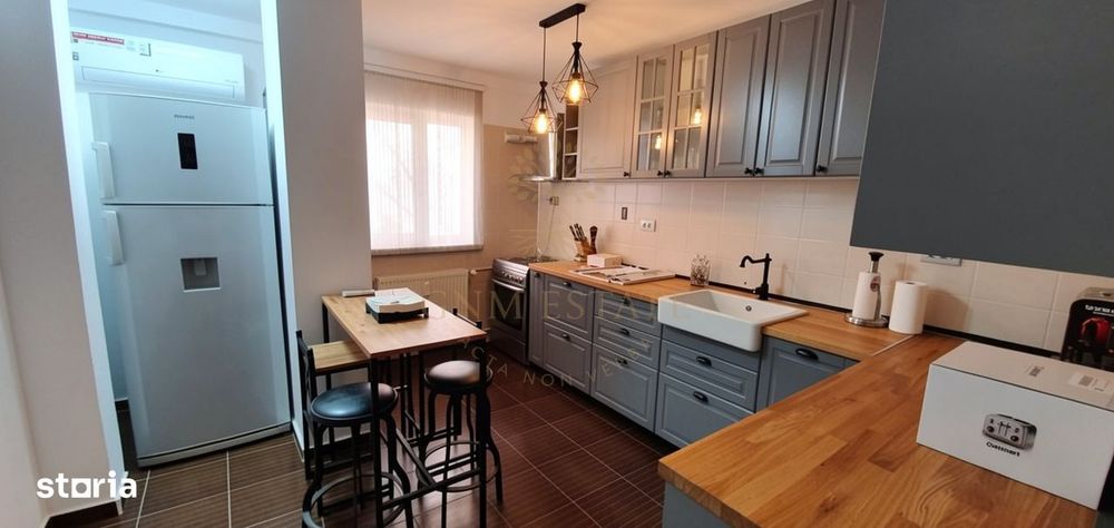 3 Camere Renovat | Mobilat | 5 minute Metrou Tineretului