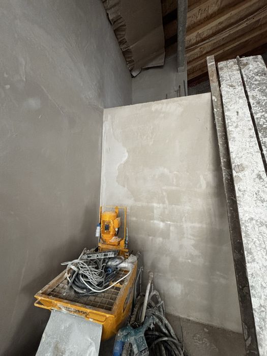 Машинна / Турбозолна мазилка (монофазна)/ гипсокартон /шпакловки и др.