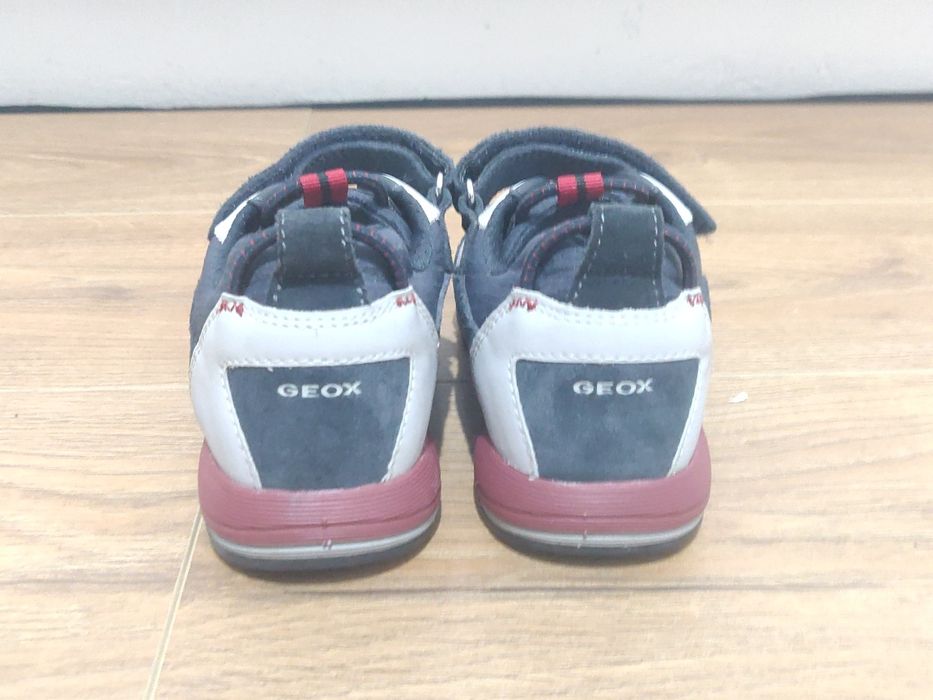 Adidași GEOX Respira Junior - Mărimea 32- Navy/Roșu/Gri - Foarte Confo