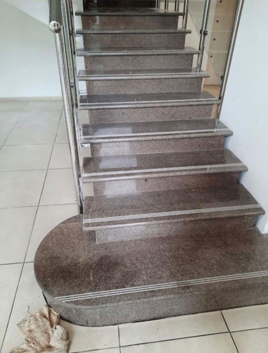 Гранит травертин мрамор ступени балясина перила