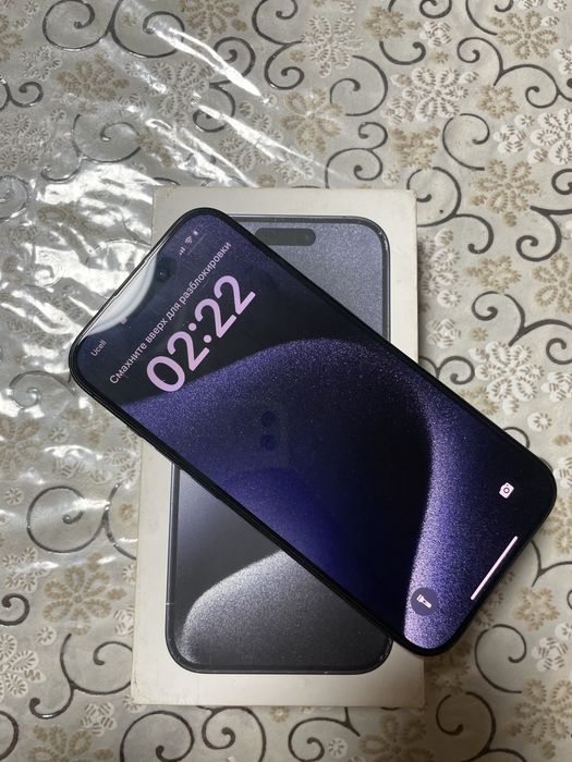 Iphone 15 pro titan blue