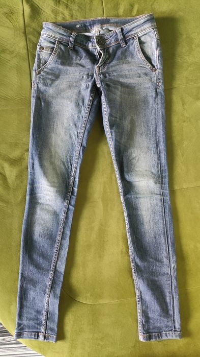 Дамски сини дънки