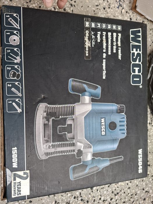 Оберфреза Wesco чисто нова.