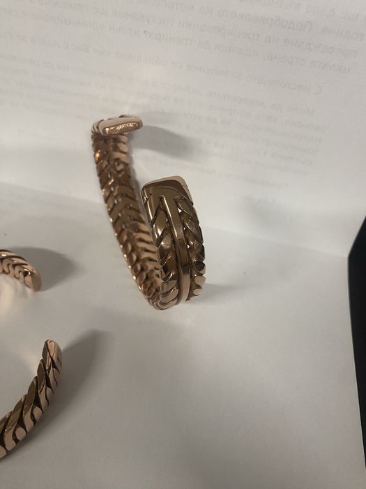 Медна гривна 19см