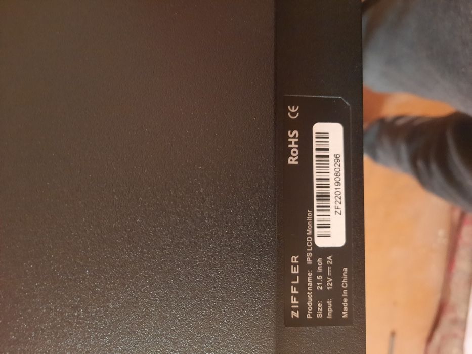 Ziffler монитор паласаси бор Ишлаб турибти