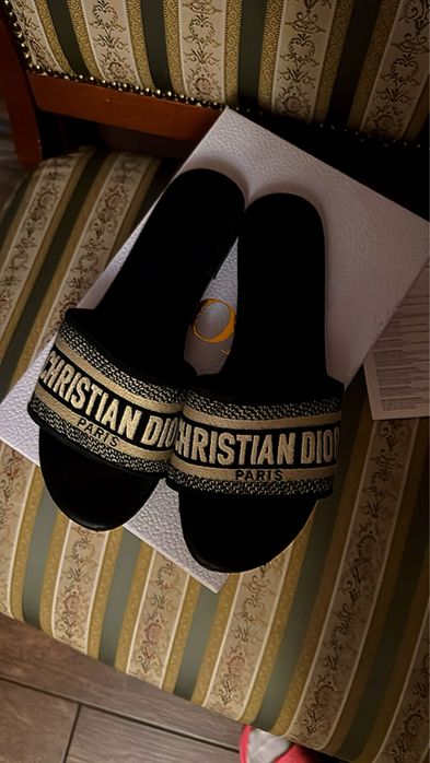 Шлёпки Christian Dior, размер 38