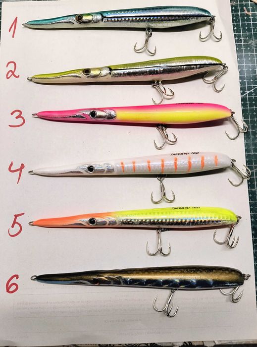 воблери за лефер глайдер 160мм.