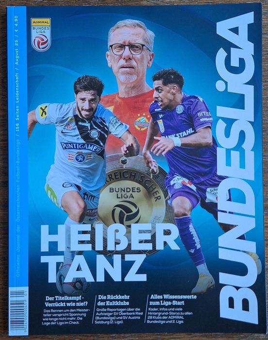 Футбол Австрия сезон 2025/26 Старт Мач отбори