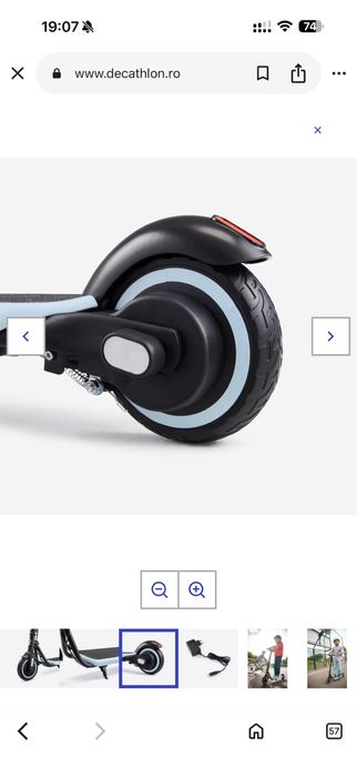 Trotinetă electrică XSD100E Copii peste 6 ani