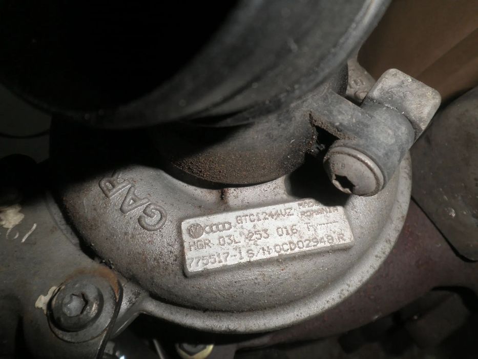 Turbina VW Golf 6, Polo 6R, Skoda Octavia 3, Seat, Audi, 1.6 TDI 03L253016T