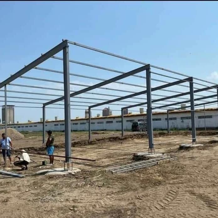 Vand hala / Hale metalice  15 x 27,5 m din europrofile