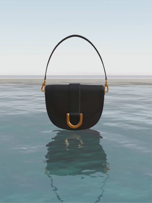 Charles & Keith mini Gabine saddle bag
