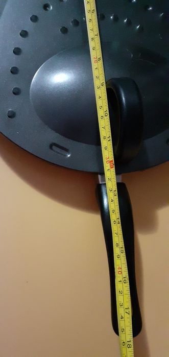 Vand tigaie cu 3 compartimente si capac, tava emailata, tavi minipizza