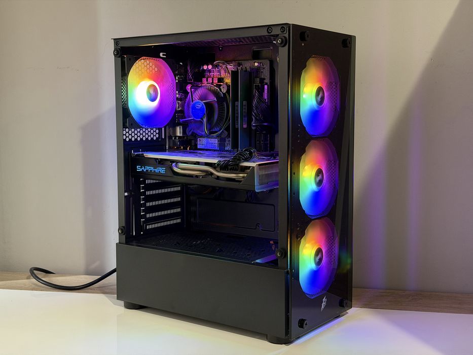 Геймърски компютър i5-7400 | RX570 4GB | 8GB