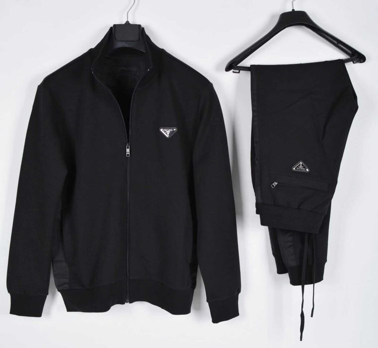 Prada tracksuit black