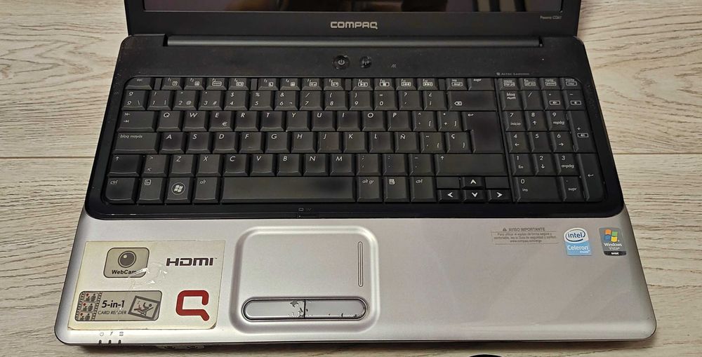 Laptop HP Compaq Presario CQ61 240GB SSD 4GB RAM Windows11 + LinuxMint