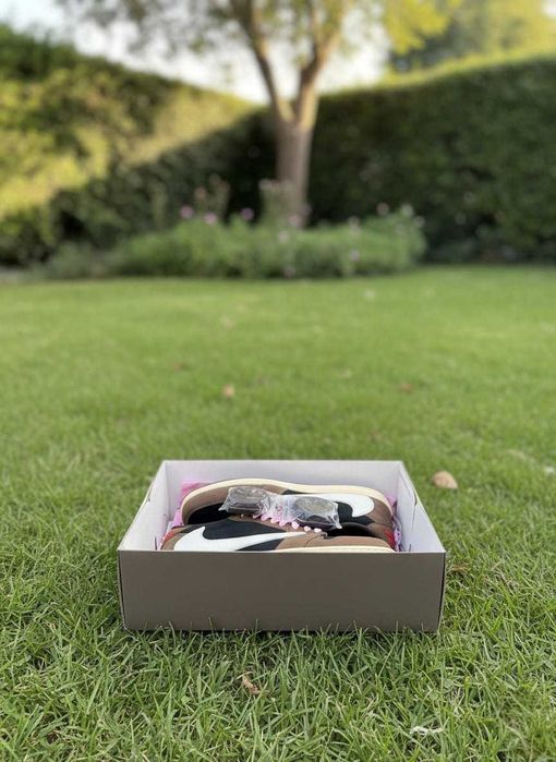 Adidasi Jordan 1 Low x Travis Scott - PREMIUM - Full Box