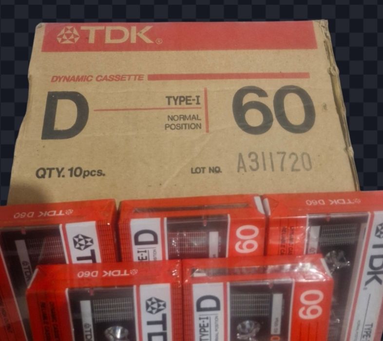 Касети TDK D 60-Нови
