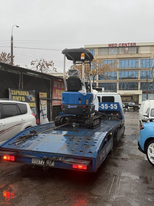 Mini Ekskovator xizmati Услуги Мини эксковатора