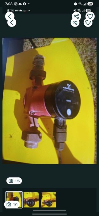 Pompa grundfos alfa