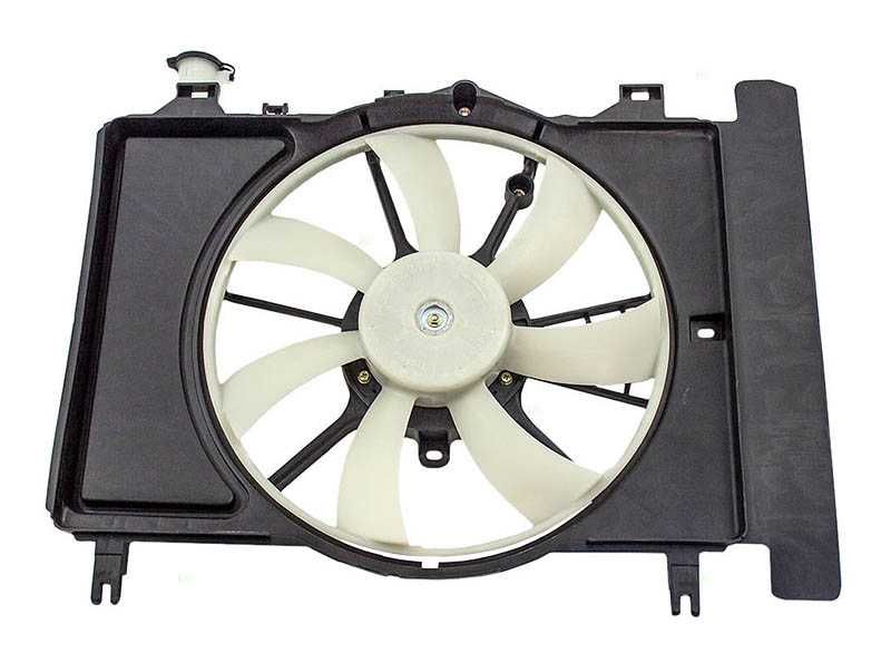 Диффузор, Вентилятор на Тойота Ярис 2007/ Toyota Yaris 2011