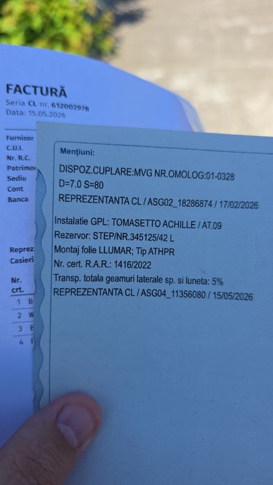 Dacia Logan 0.9 tce cu gpl tomaseto montat de curând