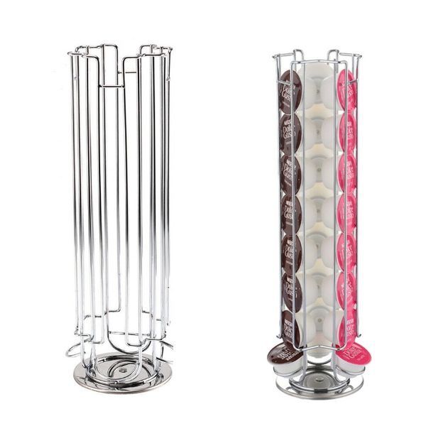 Поставка стойка за капсули Долче Густо, 24 бр. Dolce Gusto въртяща се