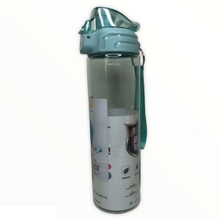 Спортна бутилка със сламка