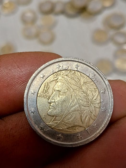 Monede 2 euro și 1 euro noi și vechi de colecție