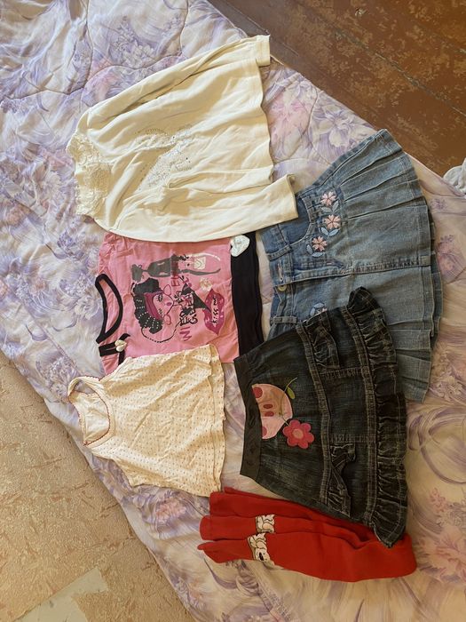 Пакет вещей в садик для девочки