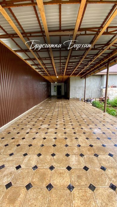 Укладка Брусчатка, Установка Бордюр