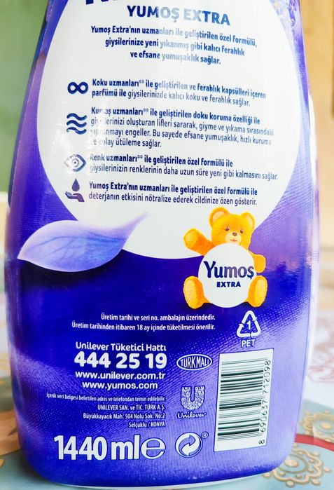 Продаётся бытовая химия турецкого производства кондиционеры YUMOŞ