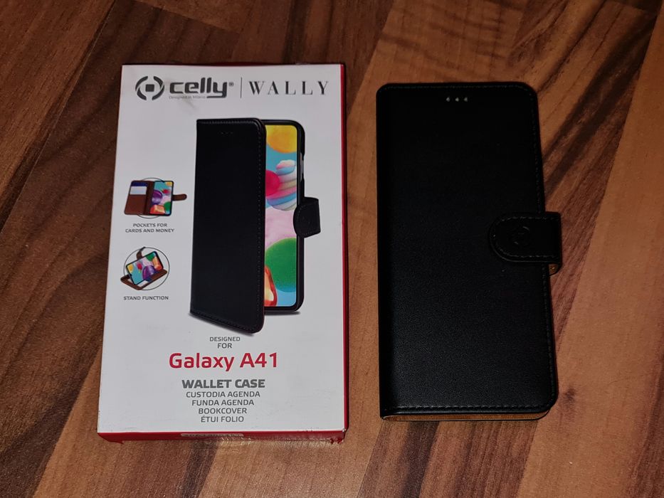 Husa flip magnetica originala Celly Book Cover Samsung Galaxy A41 A415