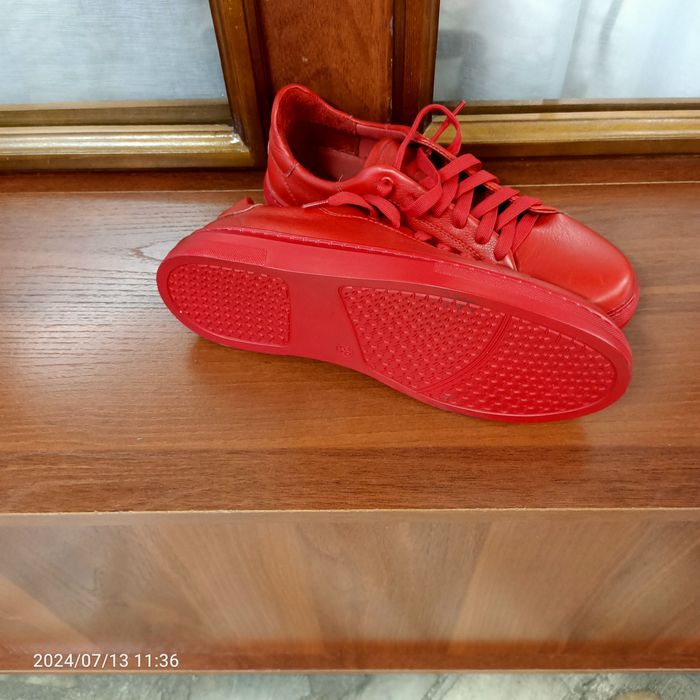 Кеды красные, размер 38