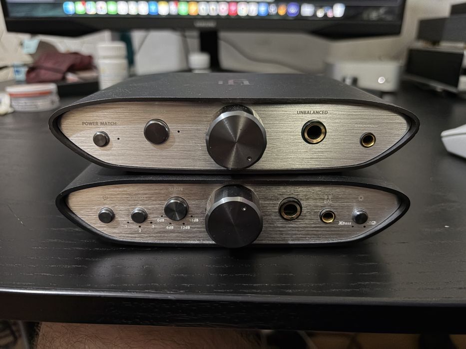 stack amplificator si dac  iFi zen can + ifi zen dac