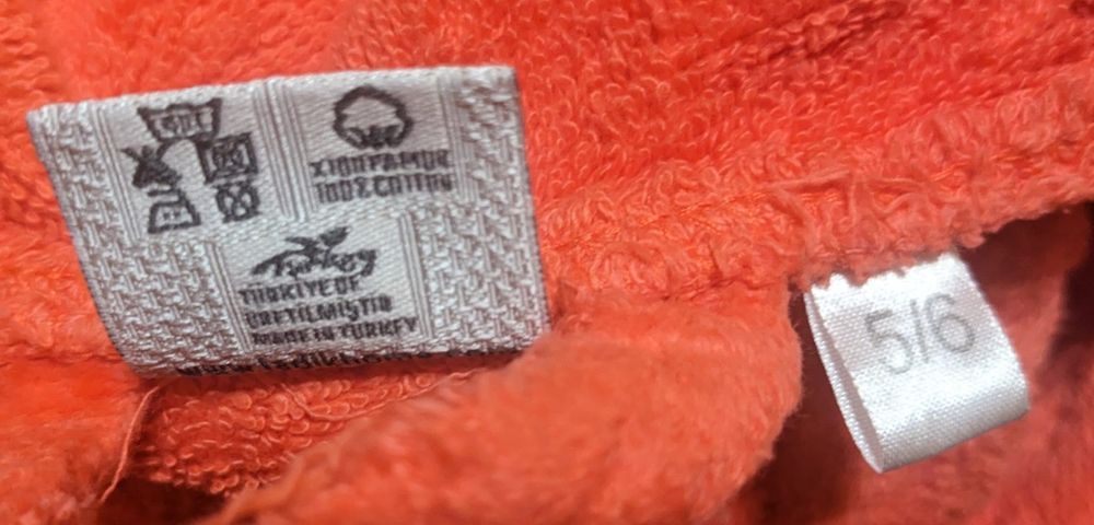 Halat de baie, 100% bumbac