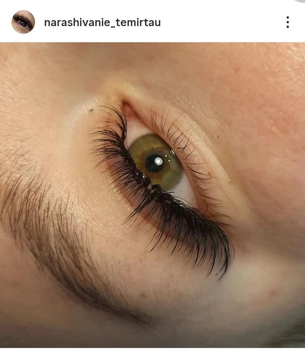 Наращивание ресниц быстро